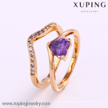 12177- Xuping Women Girls Style Modern Jewellery Finger Rings Set